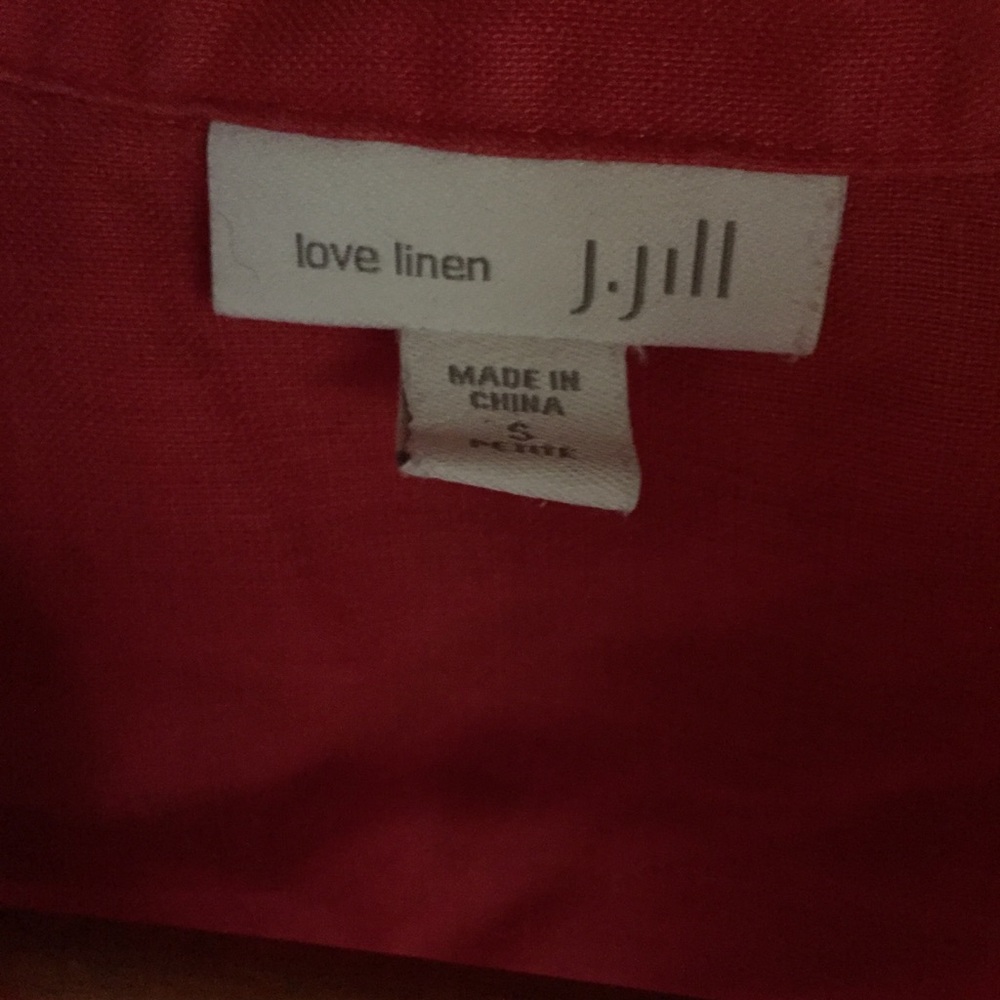 J. Jill Linen Sleeveless Top - Picture 2 of 5